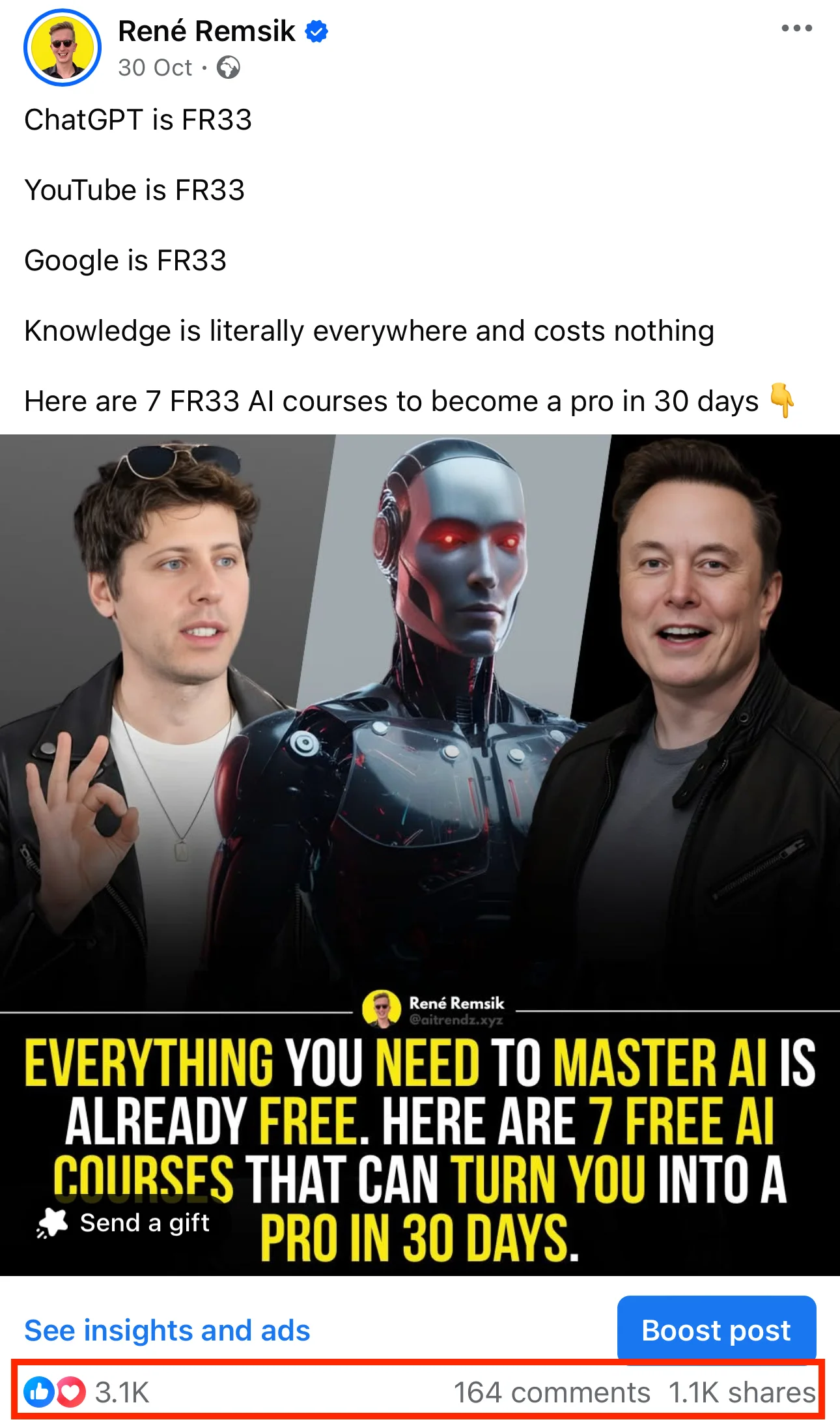 Viral thread example 7