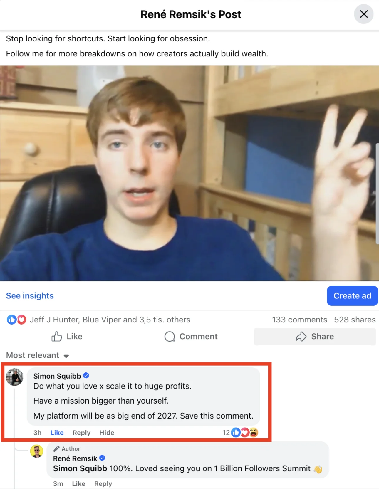 Viral thread example 2